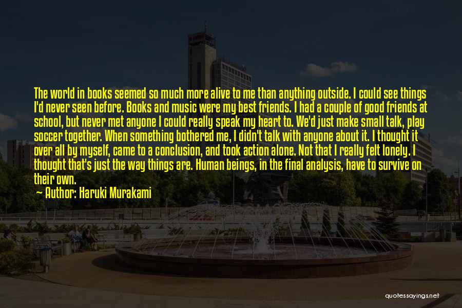 Can't Be Bothered With Anyone Quotes By Haruki Murakami