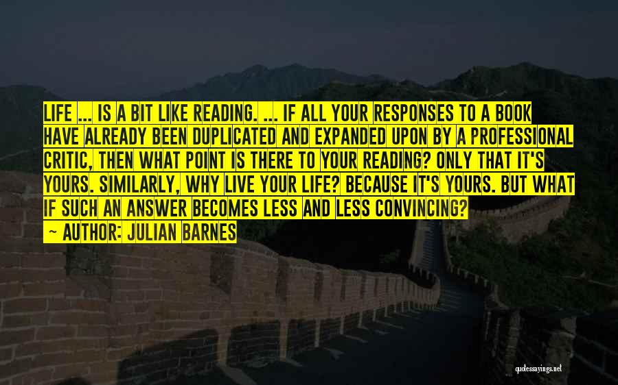 Can't Be Duplicated Quotes By Julian Barnes