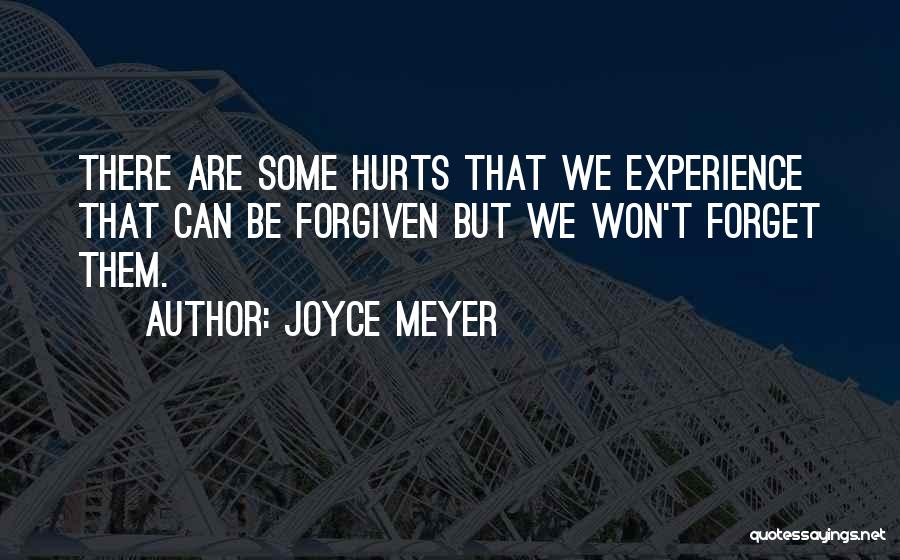 Can't Be Forgiven Quotes By Joyce Meyer