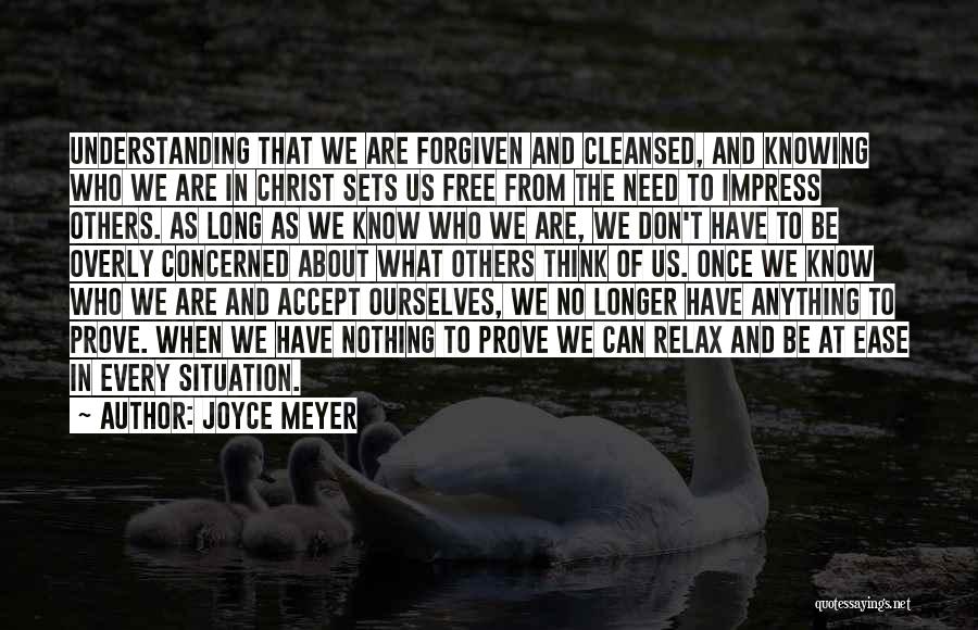 Can't Be Forgiven Quotes By Joyce Meyer