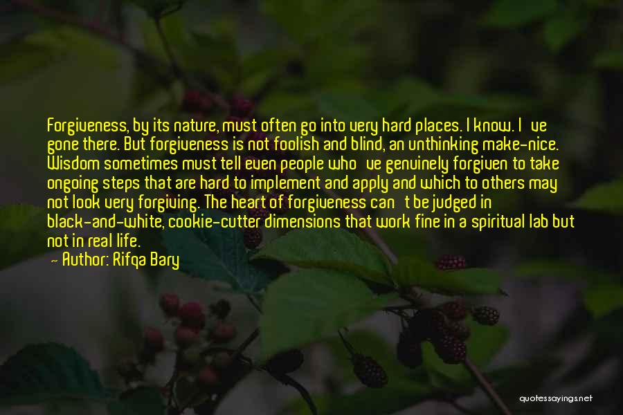 Can't Be Forgiven Quotes By Rifqa Bary