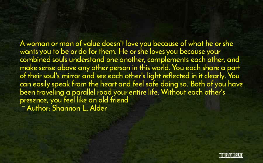 Can't Be Friends Love Quotes By Shannon L. Alder