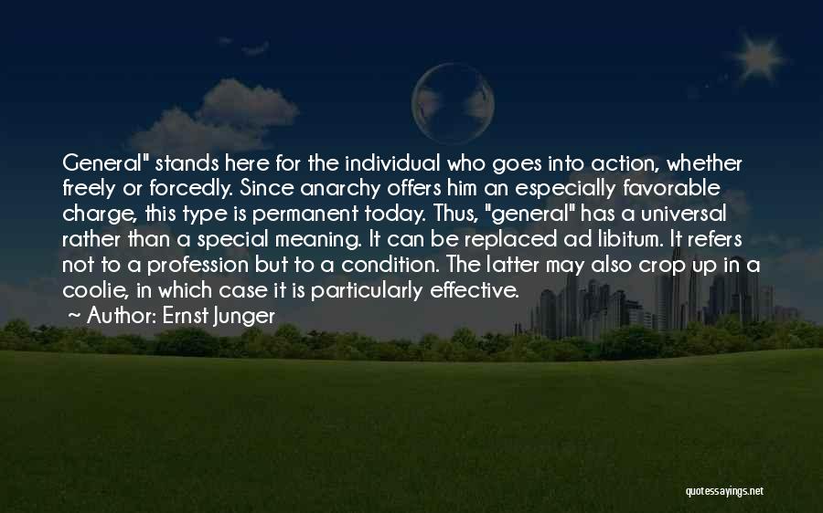 Can't Be Replaced Quotes By Ernst Junger