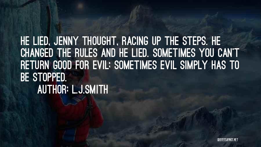 Can't Be Stopped Quotes By L.J.Smith