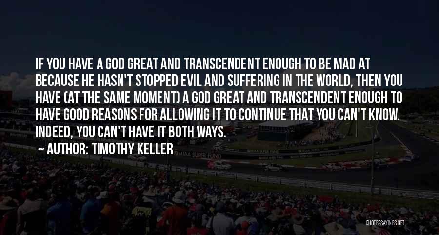 Can't Be Stopped Quotes By Timothy Keller