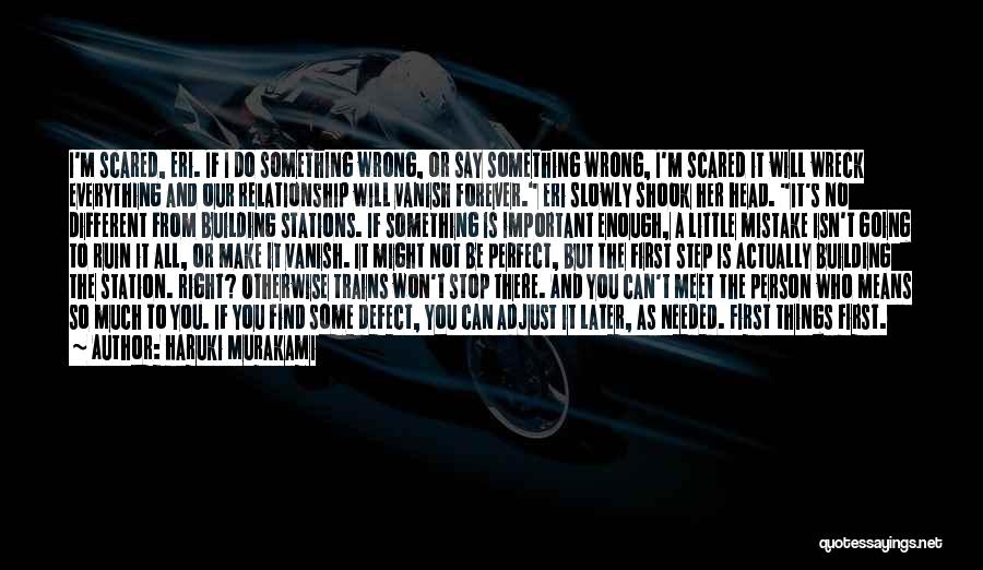 Can't Be With The Person You Love Quotes By Haruki Murakami