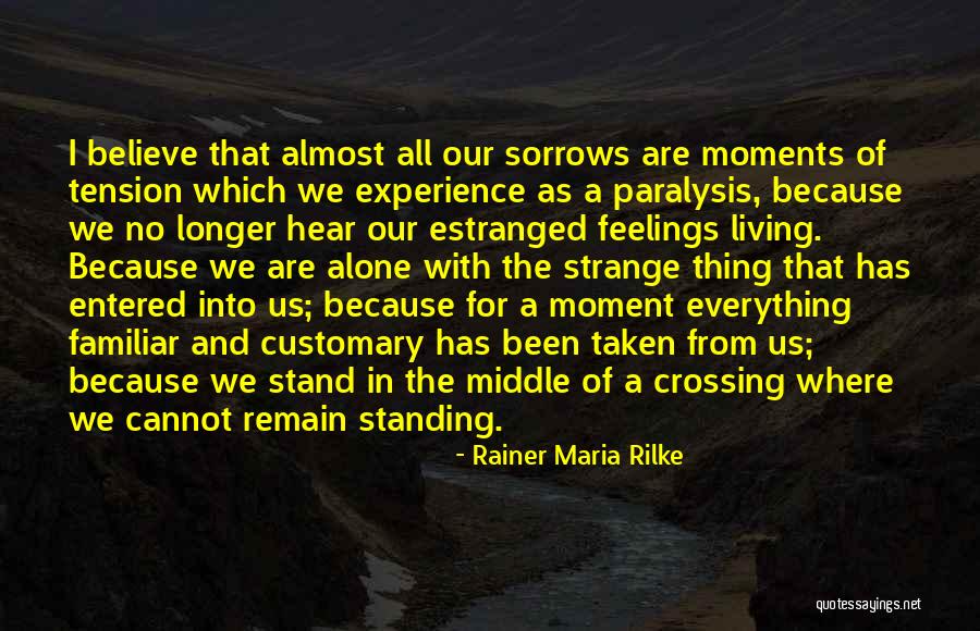 Can't Believe Everything You Hear Quotes By Rainer Maria Rilke