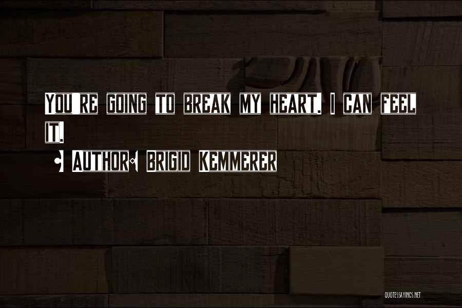 Can't Break My Heart Quotes By Brigid Kemmerer