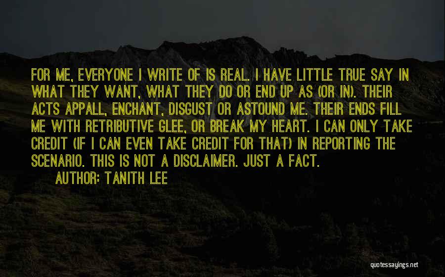 Can't Break My Heart Quotes By Tanith Lee