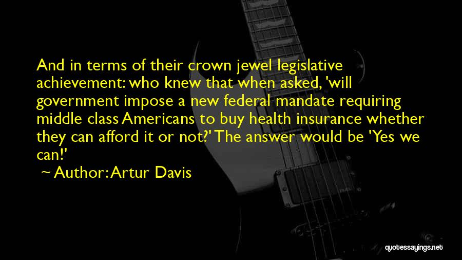 Can't Buy Class Quotes By Artur Davis