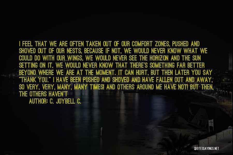 Can't Change Others Quotes By C. JoyBell C.