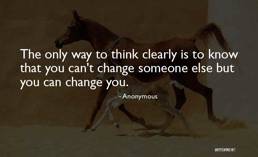 Can't Change Quotes By Anonymous