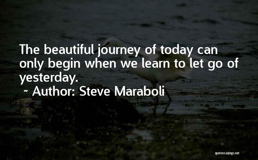 Can't Change Yesterday Quotes By Steve Maraboli