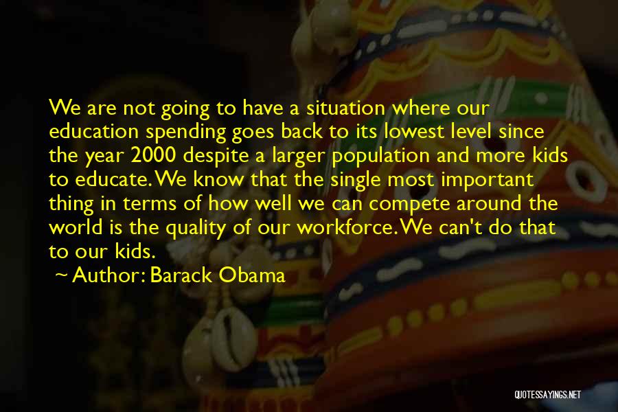 Can't Compete Quotes By Barack Obama