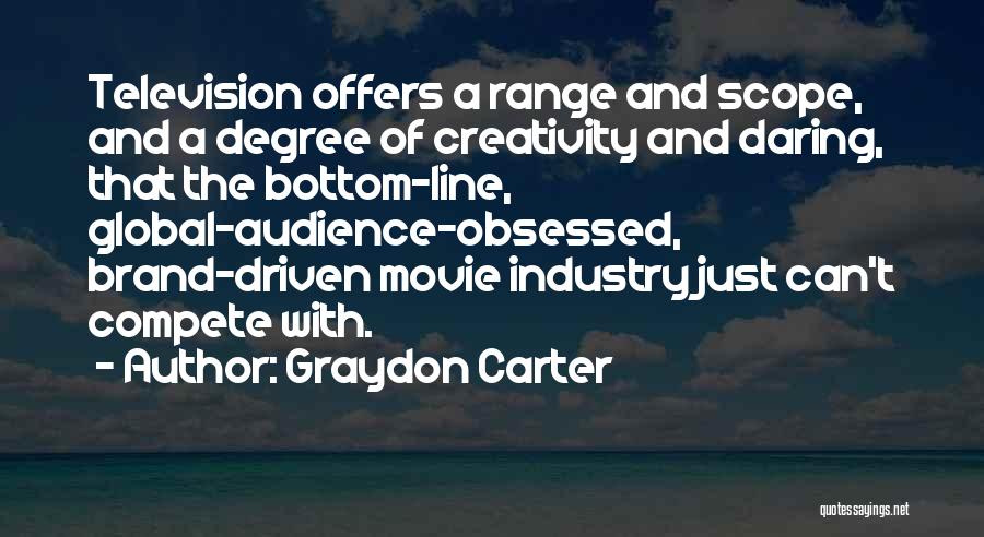 Can't Compete Quotes By Graydon Carter