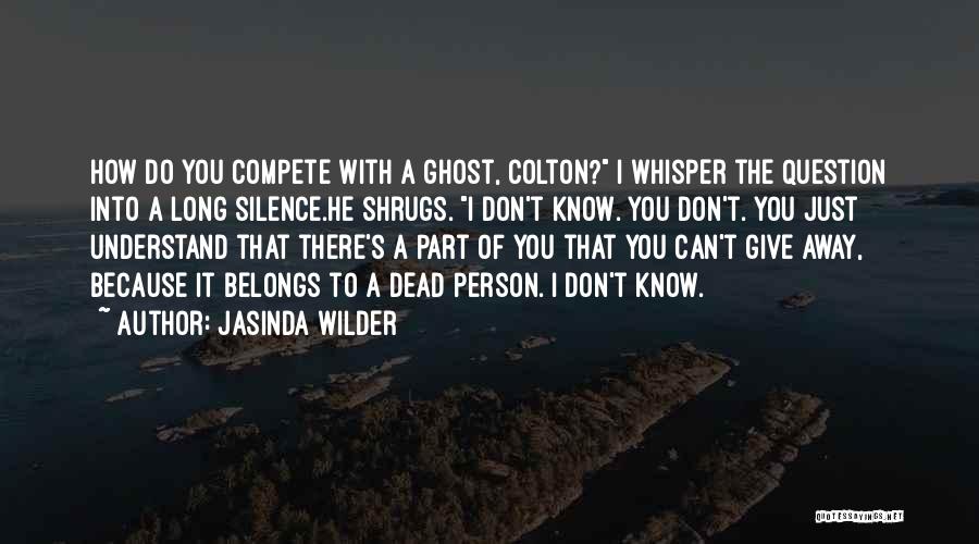 Can't Compete Quotes By Jasinda Wilder