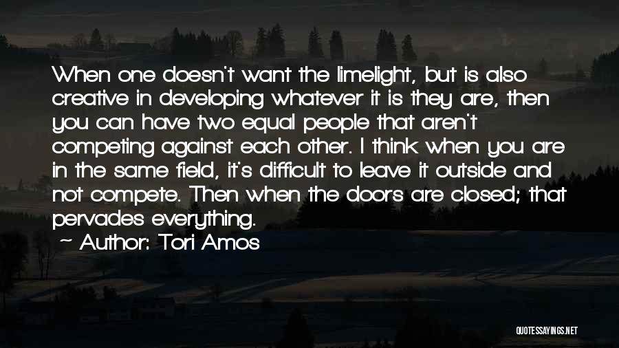 Can't Compete Quotes By Tori Amos