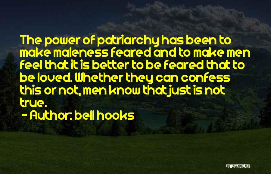 Can't Confess Love Quotes By Bell Hooks