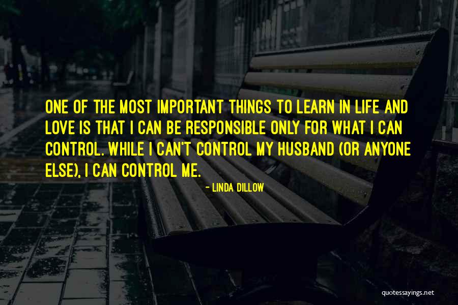 Can't Control Love Quotes By Linda Dillow