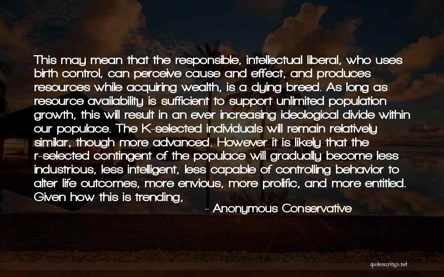 Can't Control The Future Quotes By Anonymous Conservative