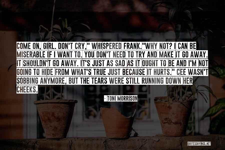 Can't Cry Anymore Quotes By Toni Morrison Can't Cry Anymore Quotes By Toni Morrison