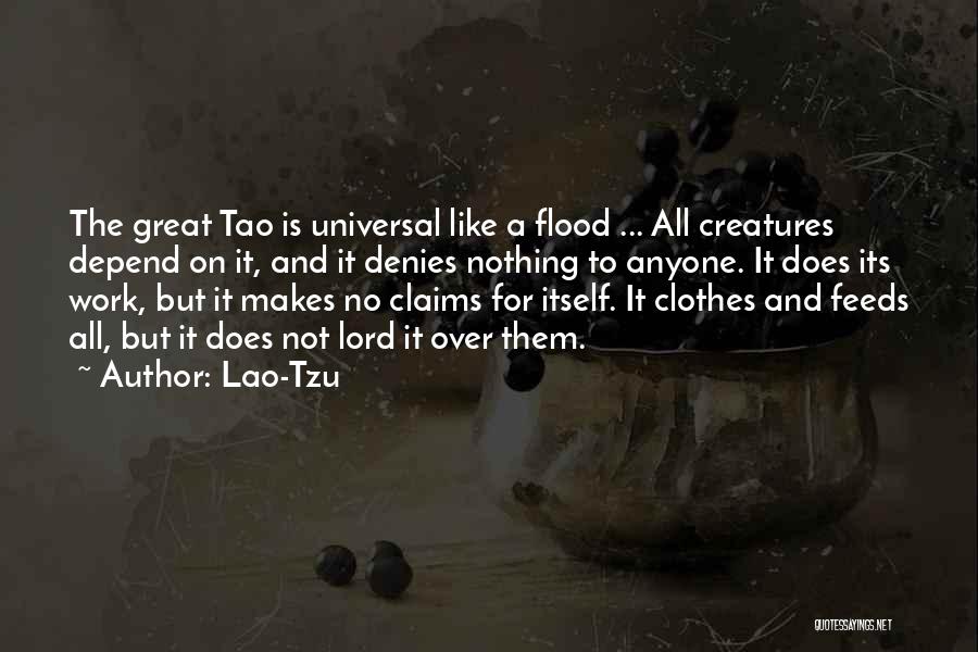 Can't Depend Anyone Quotes By Lao-Tzu