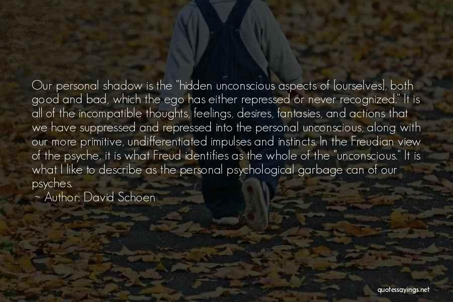 Can't Describe My Feelings Quotes By David Schoen