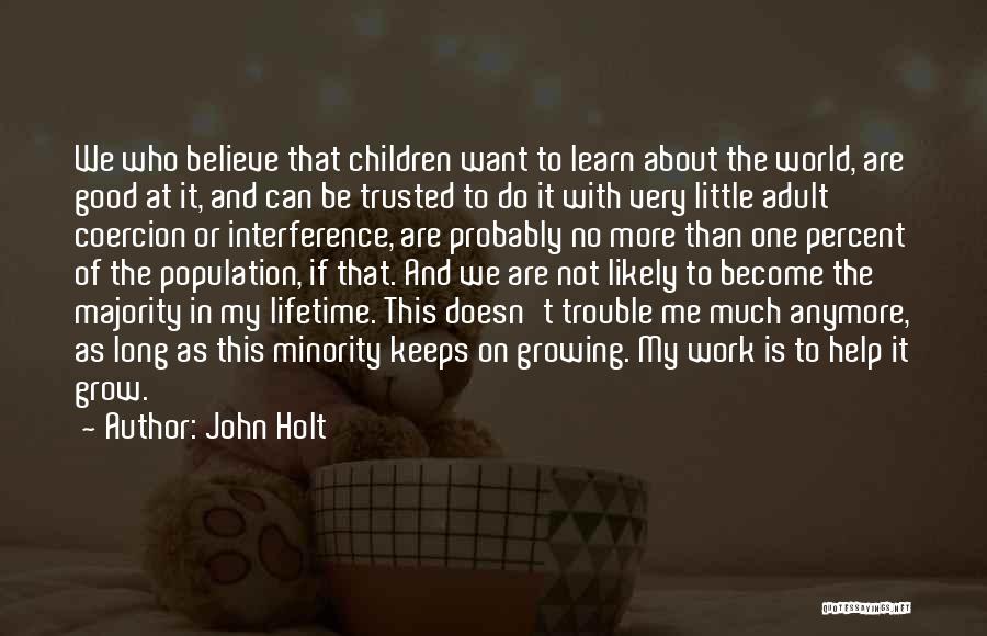 Can't Do This Anymore Quotes By John Holt