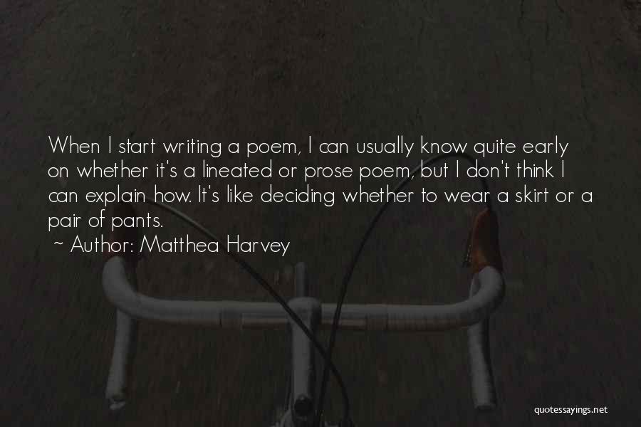 Can't Explain Quotes By Matthea Harvey