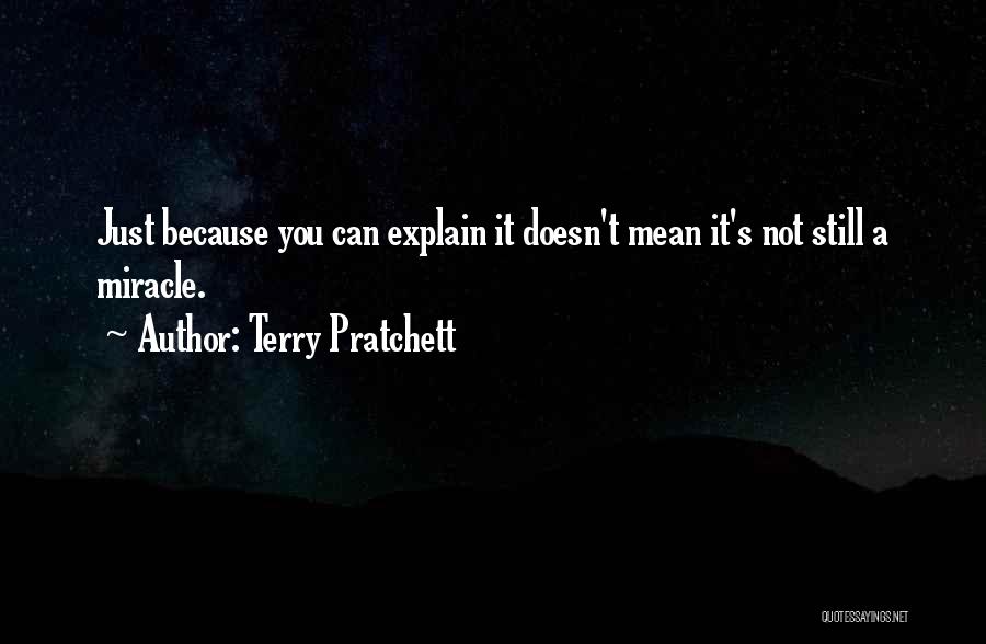 Can't Explain Quotes By Terry Pratchett