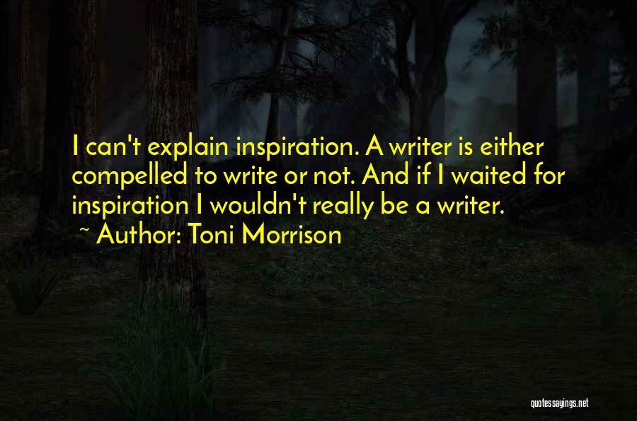 Can't Explain Quotes By Toni Morrison