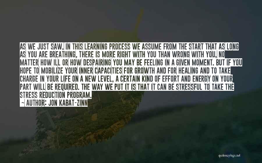 Can't Explain This Feeling Quotes By Jon Kabat-Zinn