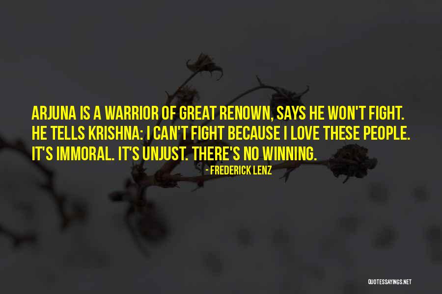 Can't Fight Love Quotes By Frederick Lenz