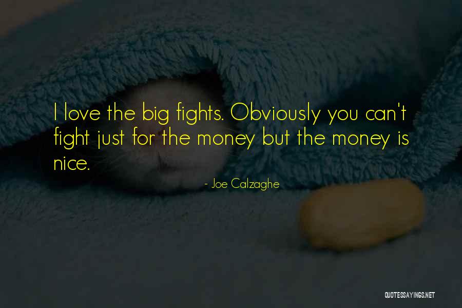 Can't Fight Love Quotes By Joe Calzaghe