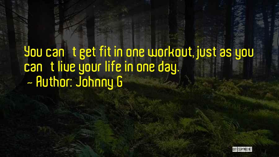 Can't Fit In Quotes By Johnny G