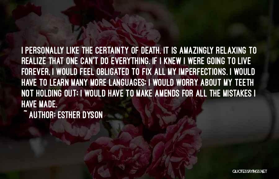 Can't Fix Everything Quotes By Esther Dyson