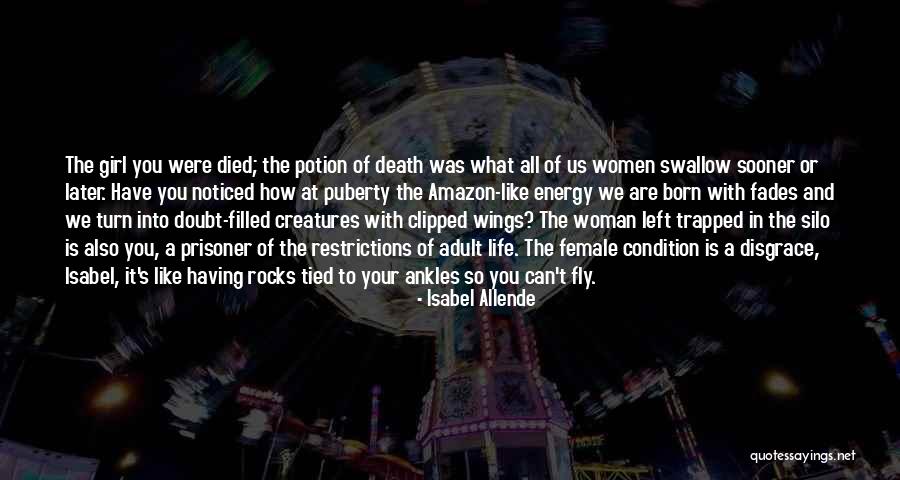 Can't Fly Quotes By Isabel Allende Can't Fly Quotes By Isabel Allende