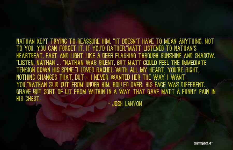 Can't Forget Him Quotes By Josh Lanyon Can't Forget Him Quotes By Josh Lanyon