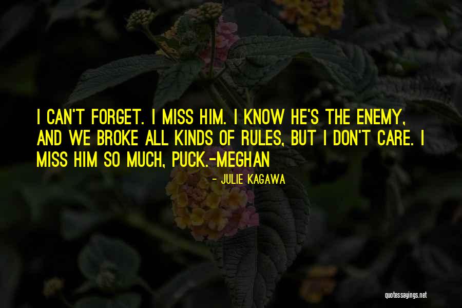 Can't Forget Him Quotes By Julie Kagawa