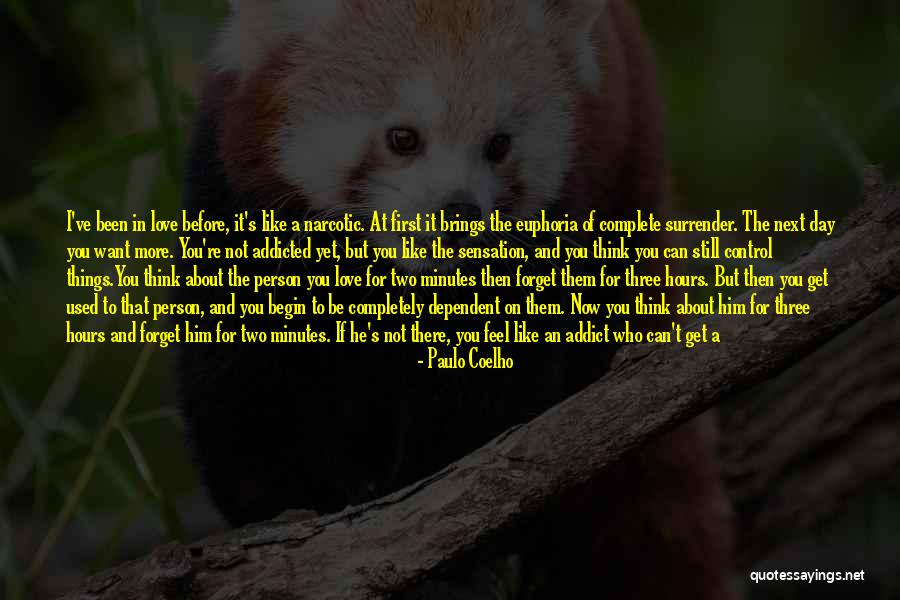 Can't Forget Him Quotes By Paulo Coelho