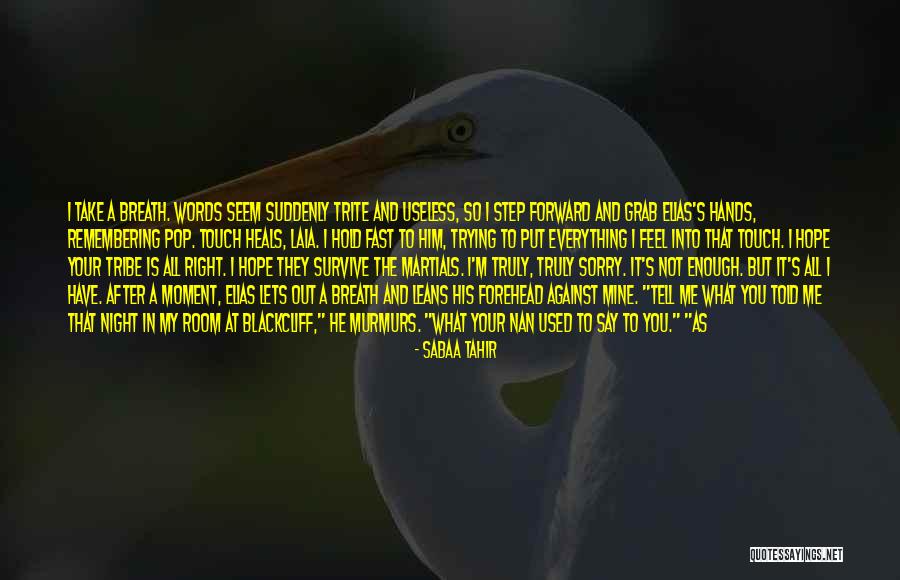 Can't Forget Him Quotes By Sabaa Tahir Can't Forget Him Quotes By Sabaa Tahir