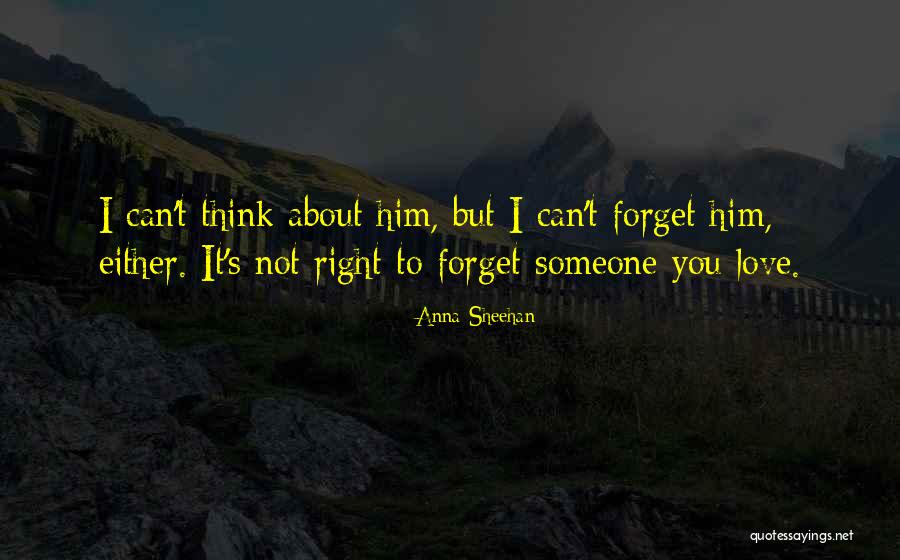 Can't Forget Love Quotes By Anna Sheehan Can't Forget Love Quotes By Anna Sheehan