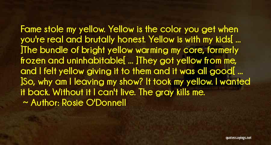 Can't Get Me Back Quotes By Rosie O'Donnell