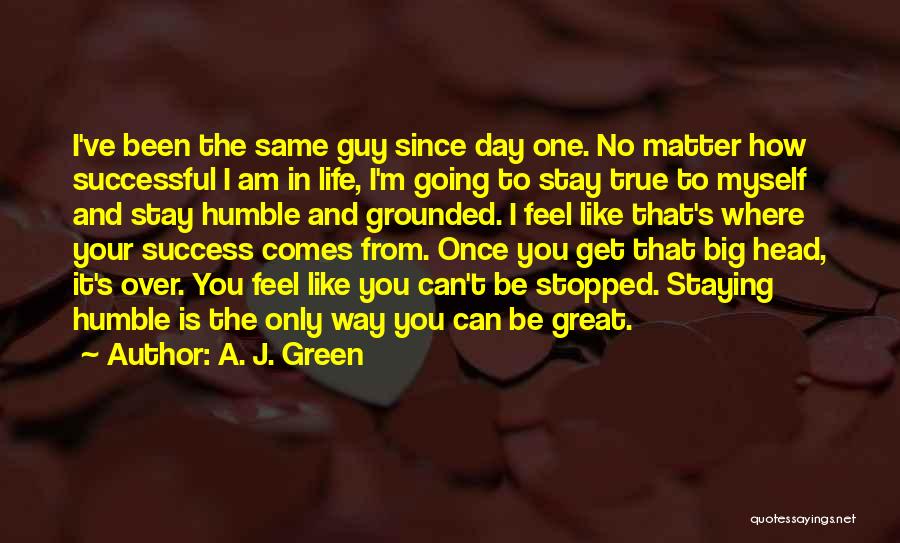 Can't Get Over A Guy Quotes By A. J. Green
