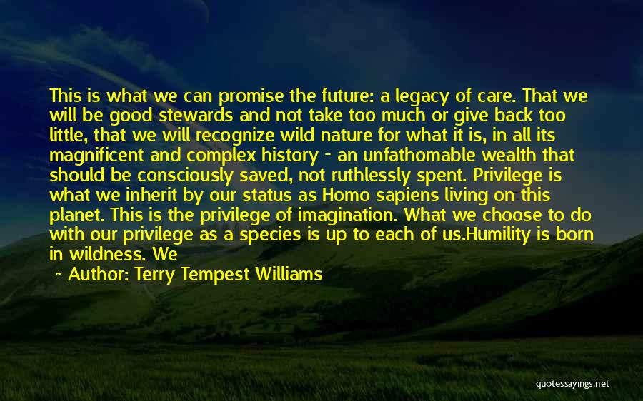 Can't Give Up On Us Quotes By Terry Tempest Williams