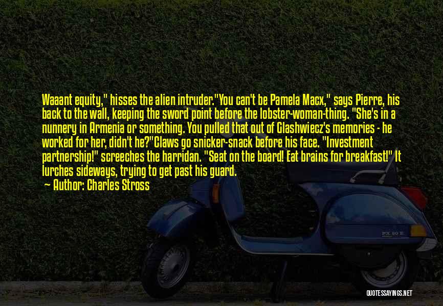 Can't Go Back To The Past Quotes By Charles Stross