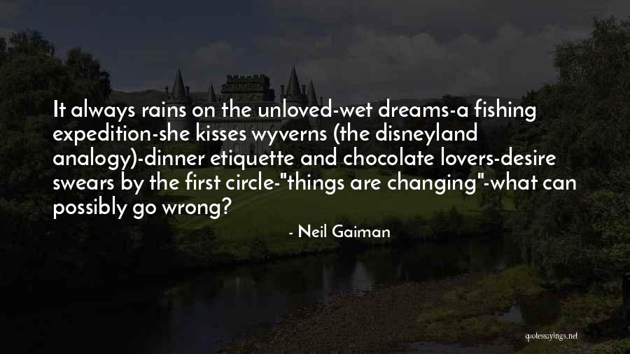 Can't Go Fishing Quotes By Neil Gaiman