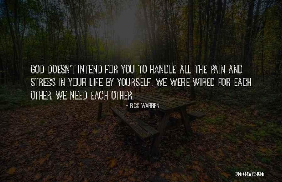 Cant Handle Stress Quotes By Rick Warren Cant Handle Stress Quotes By Rick Warren