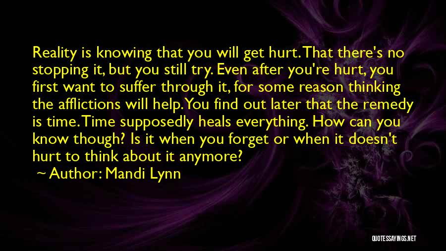 Can't Help You Anymore Quotes By Mandi Lynn
