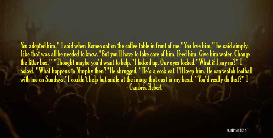 Can't Help You Love Quotes By Cambria Hebert